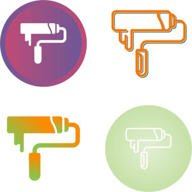 boya silindirleri vektör illüstrasyonu 