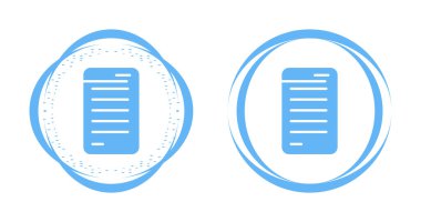 Reçete web simgesi vektör illüstrasyonu