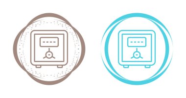 Güvenli web simgesi basit illüstrasyon seti