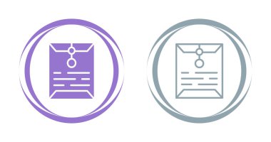 İleti iletimi için zarf ve harf simgeleri.