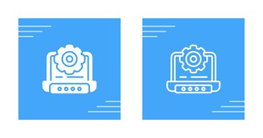 Teçhizat sembolü gösteren dijital güvenlik kamerası simgeleri