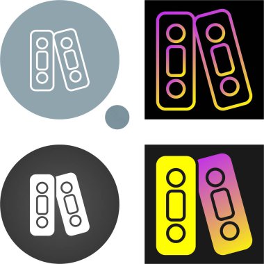 dizinler web simgeleri vektör illüstrasyonu