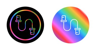 Kablo Etiketleri Vektör Simgeleri Ayarlandı 