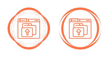 ok simgeleri, güvenlik konsepti, vektör illüstrasyonlu bilgisayar dizinleri   