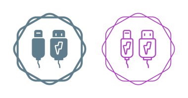 Beyaz arkaplanda elektrik dolgu simgeleri ayarlandı