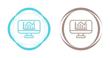 Beyaz arkaplanda izole edilmiş çizgi çizelgesi simgeleri kümesi düz tasarım vektör çizimi.