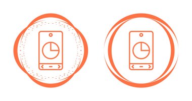 Cep telefonu ikonu vektör illüstrasyonu. Akıllı Telefon Basit İşaret Tasarımı