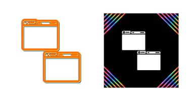 Web sayfası için basit grafik simgeleri 