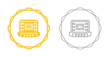  dizüstü bilgisayar ağ simgeleri vektör illüstrasyonunu ayarla