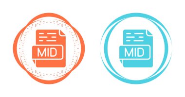 Dosya biçimi simgeleri, vektör illüstrasyonları