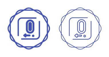 Akıllı telefon hattı simgesi. Akıllı telefon işaretli akıllı telefon.