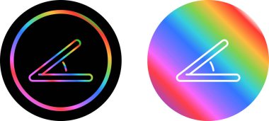 Zımba simgeleri seti, vektör illüstrasyonu basit tasarım