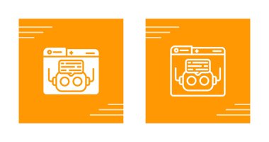 Web sayfaları için basit grafik simgeleri. çevrimiçi e-öğrenme