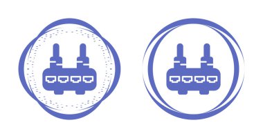 Wi-fi yönlendirici simgeleri ayarlandı, vektör illüstrasyonu