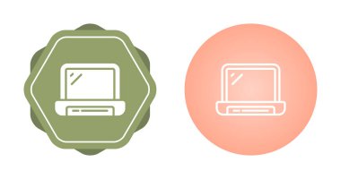 Bilgisayar İzleme Simgesi, Beyaz Arkaplanda İzole Edilmiş Gösterge İşareti, Vektör Resimleri 