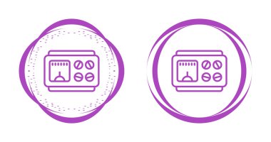 Voltaj dengeleyici simgeler ayarlandı. vektör illüstrasyonu