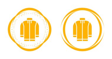 siyah ceket simgeleri beyaz arkaplanda izole edildi