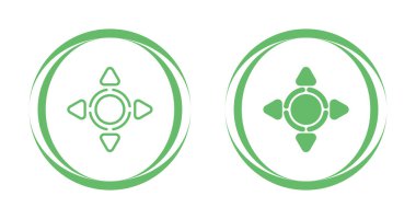 Beyaz arkaplanda konum simgeleri, vektör illüzyonu 