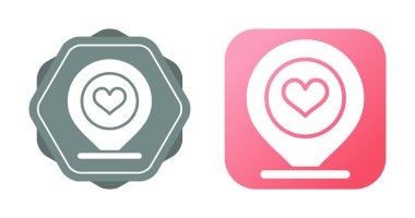 Beyaz arka planda izole edilmiş renkli kalp simgeleri. vektör illüstrasyonu 