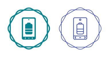 akıllı telefon simgesi, vektör illüstrasyonu basit tasarım