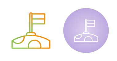 bayrak web simge vektör çizim