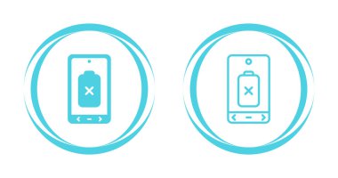 akıllı telefon simgeleri ayarlandı, vektör illüstrasyonu basit tasarım