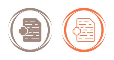 Dosya belgesi simgelerinin dizisi