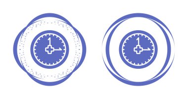 Çizgi saat simgeleri. zaman yönetimi, vektör illüstrasyonu