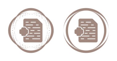 Simgeli dosya belgesi. dosya belgesi simgesi.