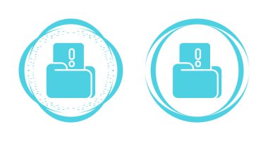 Doküman simgeleri içeren dizinler vektör illüstrasyonunu işaretler