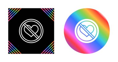 Beyaz arka planda izole edilmiş renkli kalp simgeleri. vektör illüstrasyonu 