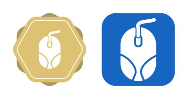 Bilgisayar farelerinin vektör illüstrasyonu web simgeleri              