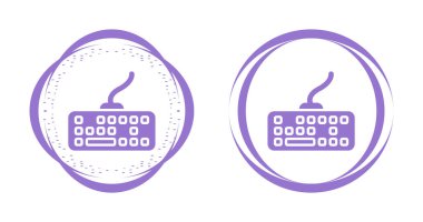 simple icons. computer keyboards buttons suitable for web page  clipart