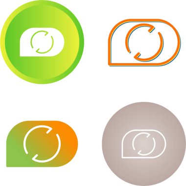 Web simgesi vektör illüstrasyonunu tazele