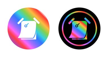 Yapışkan not simgeleri ayarlandı, vektör illüstrasyon tasarımı