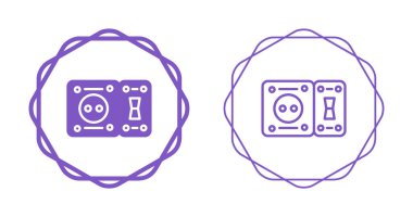 Soket Anahtarı Simgesi Simgesi Beyaz Arkaplanda İzole Edildi 