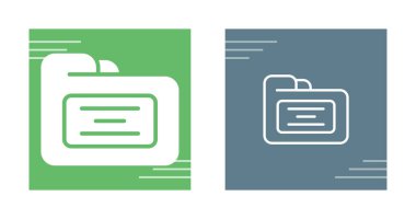 Vektör illüstrasyonlarında gösterilen çağdaş belge simgeleri kümesi.