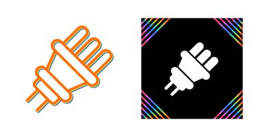 elektrik prizleri simgeleri web basit illüstrasyon