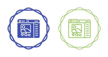 seo modern simgelerinin vektör illüstrasyonu            