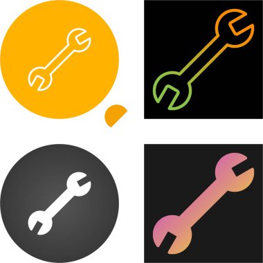 Anahtar simgeleri ayarlandı, vektör illüstrasyonu