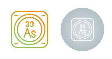 Kimyasal işaret simgeleri seti, web illüstrasyonu