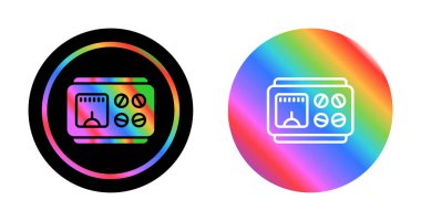 Voltage Stabilizer icons set. vector illustration