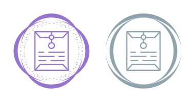 Platformlar arasında ileti iletimi için zarf ve harf simgeleri.