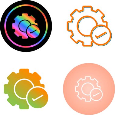 Dişli ağ simgesi, dişli dişli levhası. Seçenekler ana hat biçiminde ayarlanıyor. Vektör illüstrasyonu 