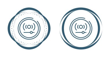 canlı yayın simgeleri ayarlandı, vektör illüstrasyonu basit tasarım