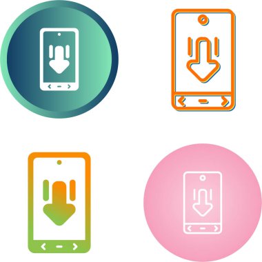 ok simgeli cep telefonu, vektör 10 dosya