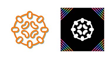 İnsan hücresi beyaz arkaplanda izole edildi