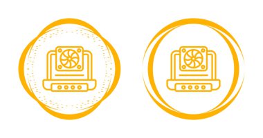 Dosya fan simgelerine sahip dizüstü bilgisayarlar beyaz arkaplanda, vektör illüstrasyonu 