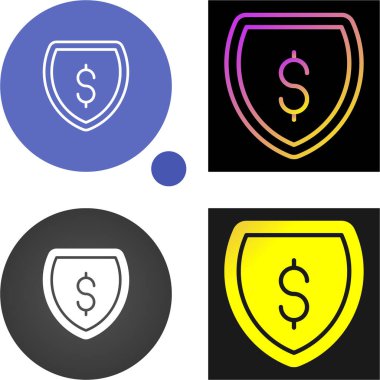 Mobil uygulamalar için gösterişli dolar simgeleri, finansal kavramların net ve sezgisel bir şekilde temsil edilmesini sağlayan minimalist, modern bir estetiği somutlaştırır..
