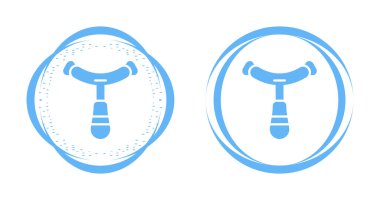 Beyaz arkaplanda izole edilmiş çubuk simgeleri üzerindeki sosisler, vektör illüstrasyonu 